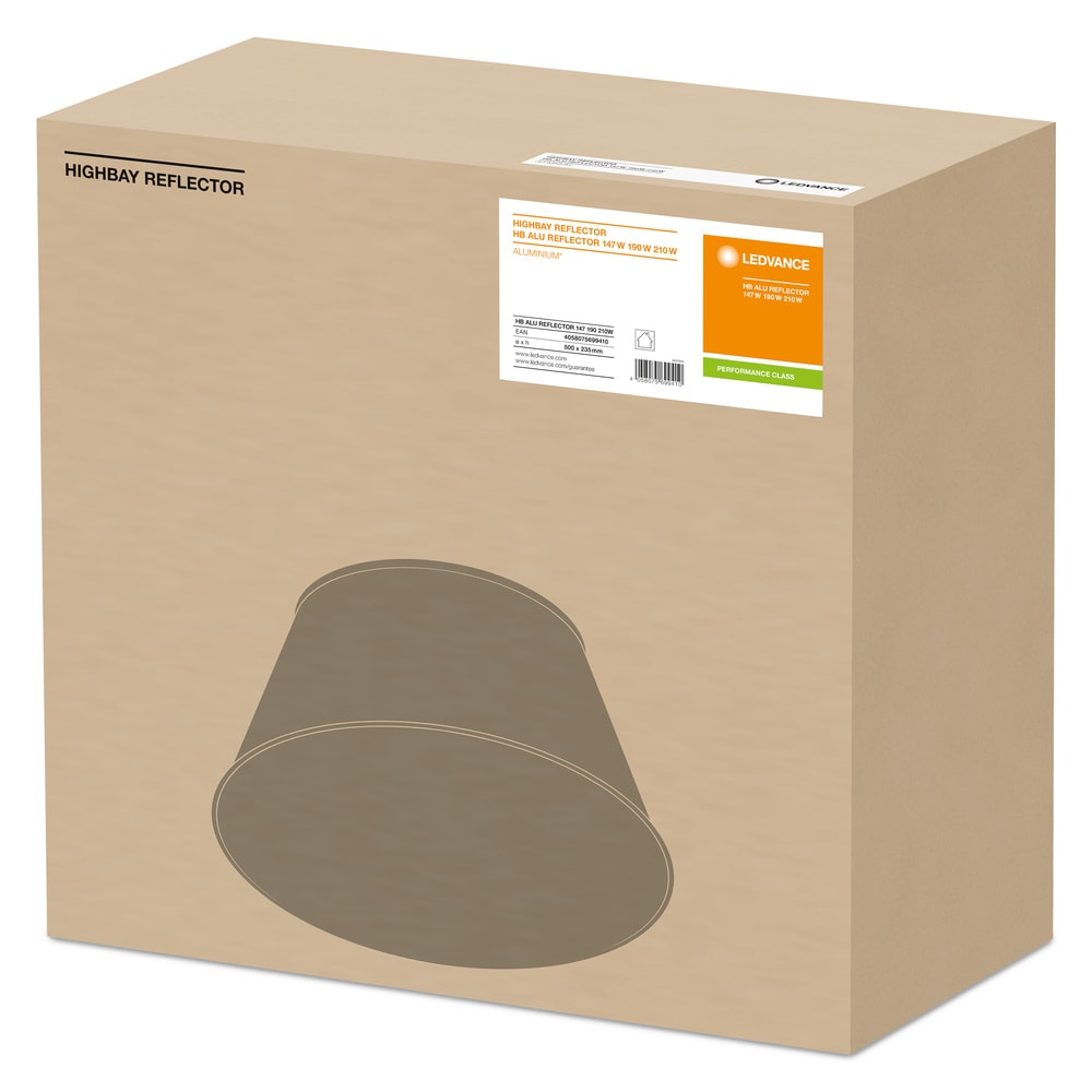 LEDVANCE - Faretto LEDV, Alta Luminosità, 210W, Riflettore Alluminio, Gen 4