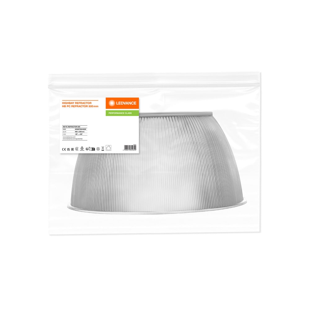 LEDVANCE - Alfanum. PC Refractor 500, LEDV - High Bay Refractor Gen 5 500