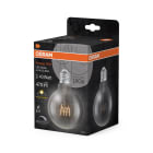 LEDVANCE - Lampadina LED Vintage 1906, 4.8W DIMMABLE, E27, 827, 230V - Alfanum. 1906LGL95D, Globe SLIM FILAMENT, OSRAM