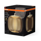 LEDVANCE - Lampadina LED Vintage 1906® Grande Decorativa con Filamento Magnetico, 3.4W 827 Amber E27