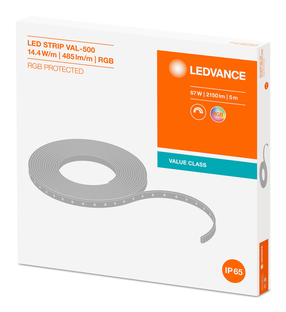 LEDVANCE - Striscia LED Valore-500 RGB Protetta IP65,