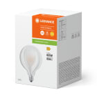 LEDVANCE - Lampadina LED, 6.5W, 827, E27, Filamento, Globo, 6.5W, 827, Frosted, E27