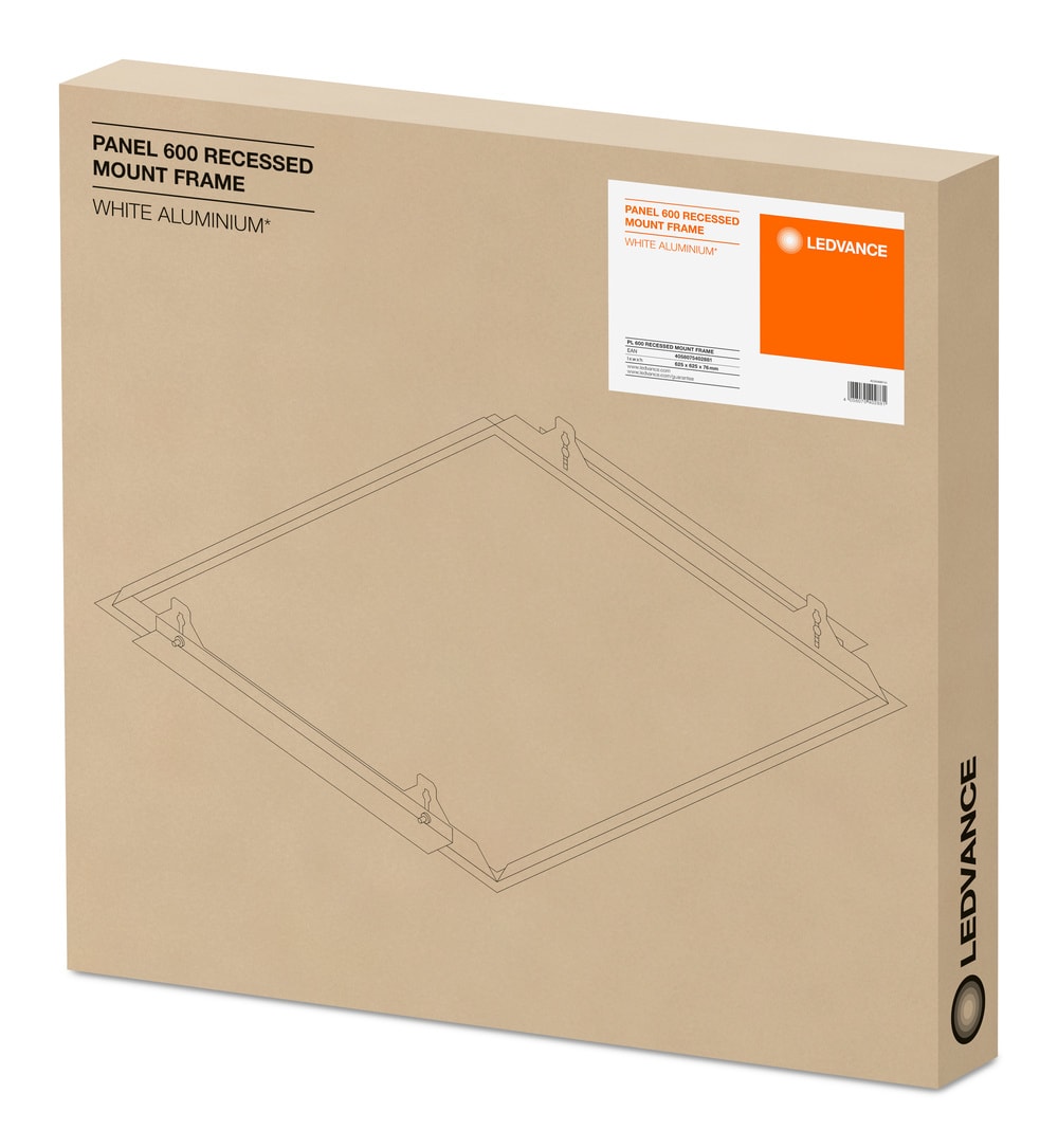 LEDVANCE - Cornice a incasso PL 600 FS1, LEDV - Cornice a incasso 600