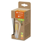 LEDVANCE - Lampadina LED, Edison 3.8W 830, Filamento E27, Efficienza Energetica A
