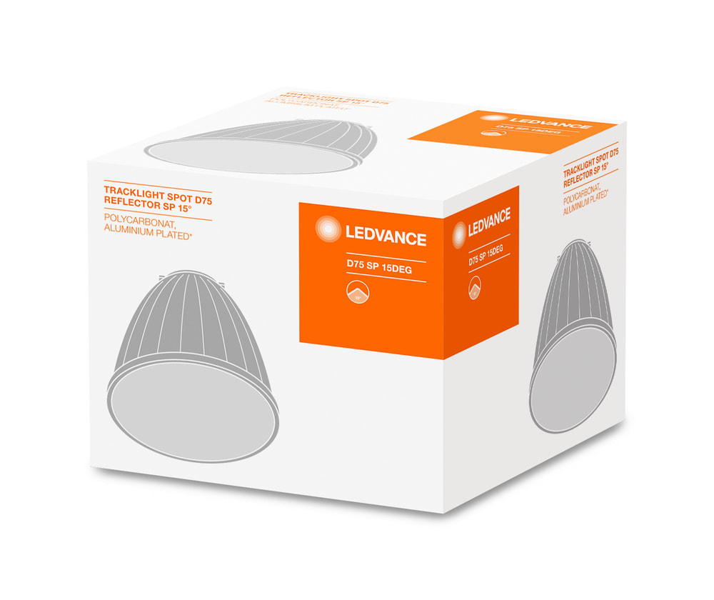 LEDVANCE - Lampada LEDV, Spot Riflettore D75 SP