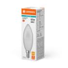 LEDVANCE - Lampadina LED, 7.5W, 827K, E14, Vetro Opaco