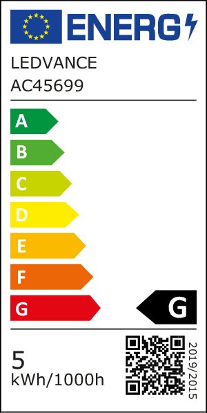 LEDVANCE - Lampada LED, 4.3W, 827 GU10, Bianco Caldo, Risparmio Energetico, Casa, Ufficio, Interni