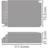 Miniatura Dimensioni prodotto 2