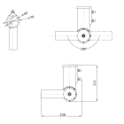 LEDVANCE - Adattatore Angolo Regolabile per Area 48/60, LEDV - ECO, Accessori Area