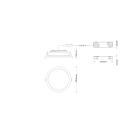 LEDVANCE - DL CMFT ZB D200 P 30W 93040 OP WT  LEDV