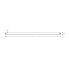 LEDVANCE - ST8E-0.6M 8W/830 220-240V AC FLH1 LEDV