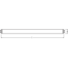 LEDVANCE - Lampada LED, 18W, LUMILUX® T8 18W/827, Osram
