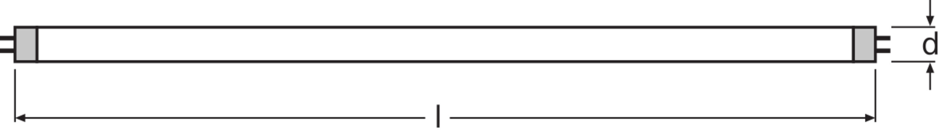 LEDVANCE - L 8W/840 EL FLH1 OSRAM