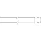 LEDVANCE - Profilo LED per strisce LED, 17x7mm, 12mm, 1 pezzo