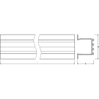 LEDVANCE - Profilo LEDV per strisce LED, 39x26, 14, 2 BT1