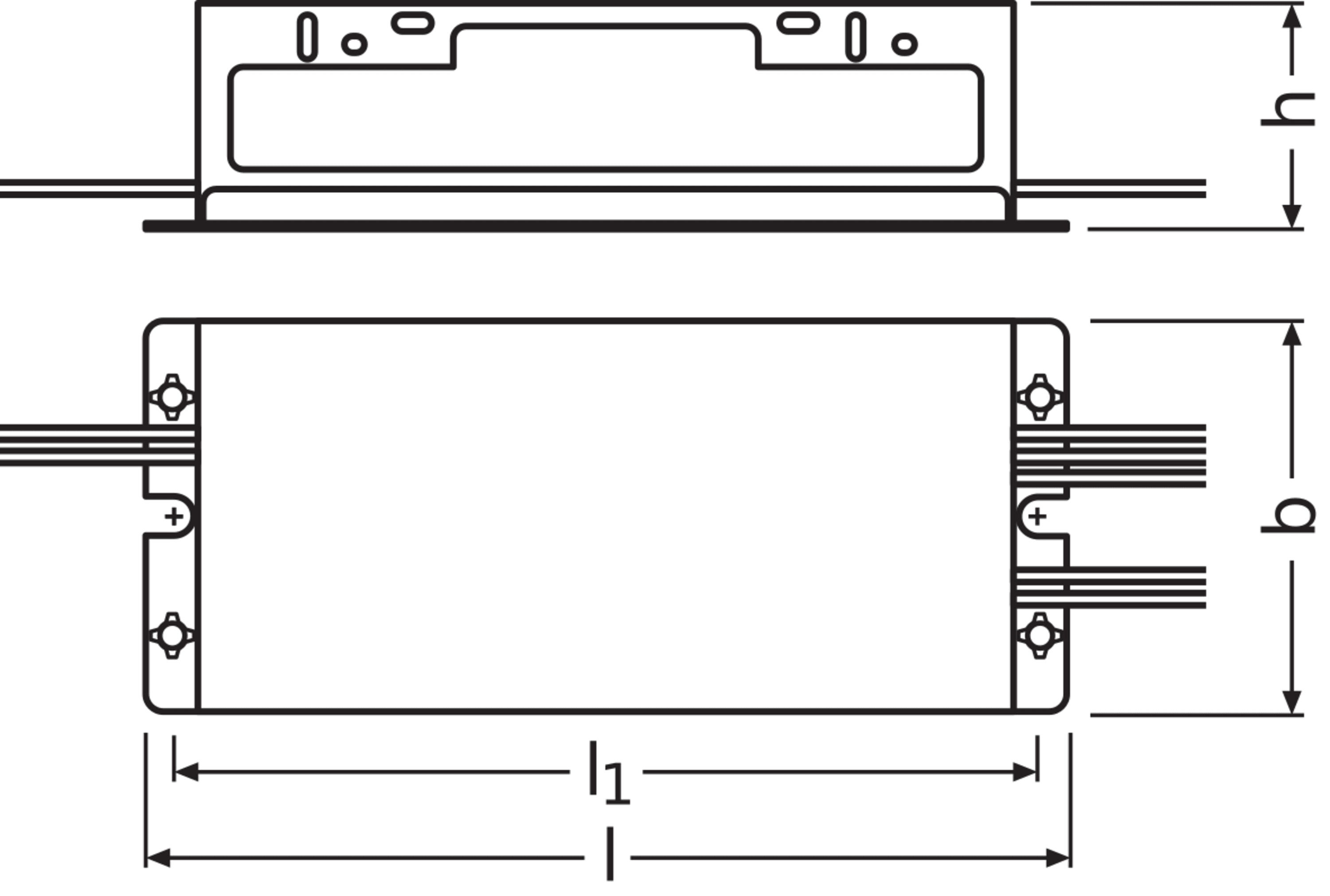 LEDVANCE - Alimentatore LED, Esterno, 110/120-277V, 1A, 2 Canali Dimmer, IP64, OSRAM