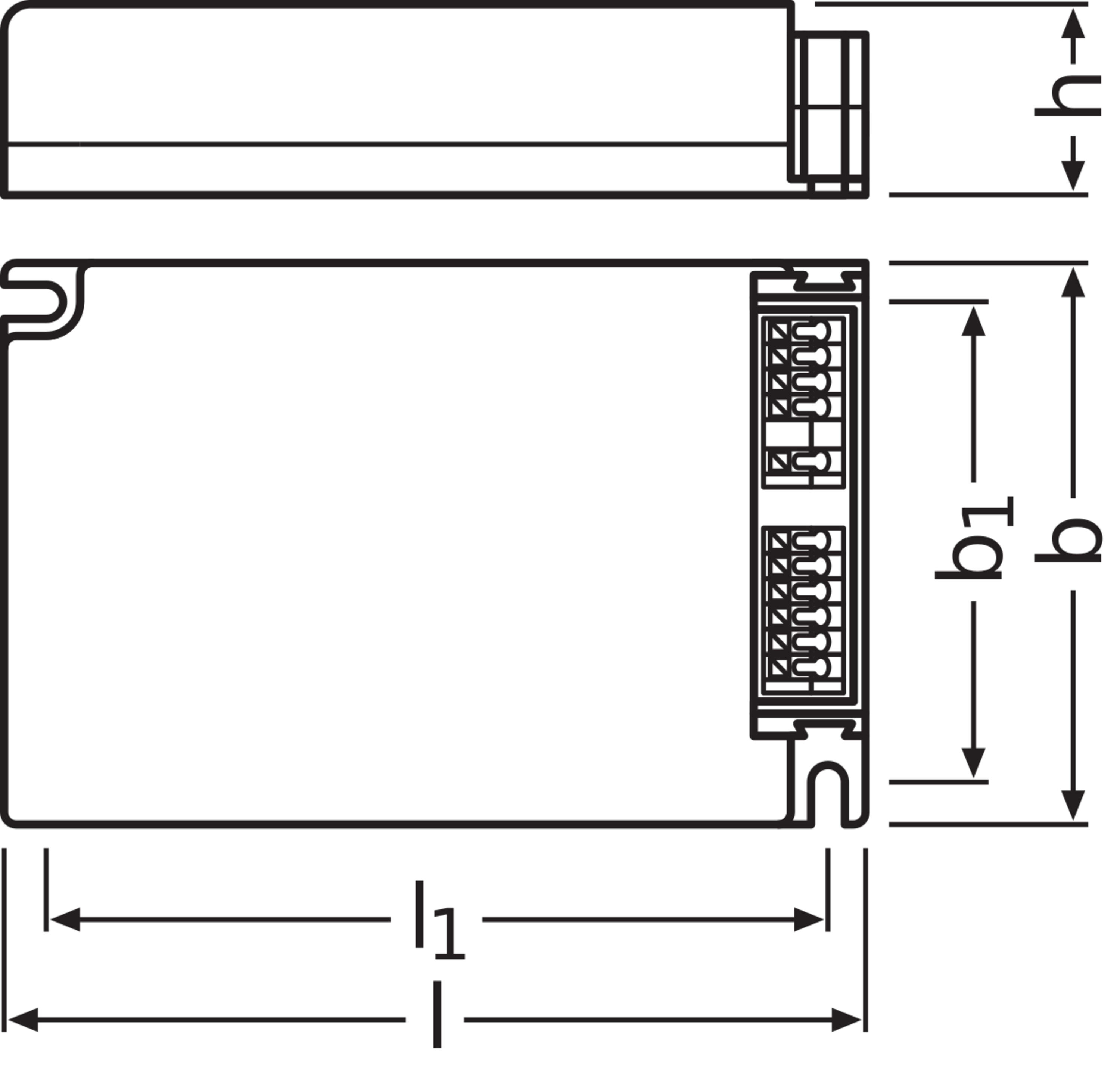 LEDVANCE - Alimentatore LED, Intelligente, OTI DALI 50/220-240/1A4, OSRAM