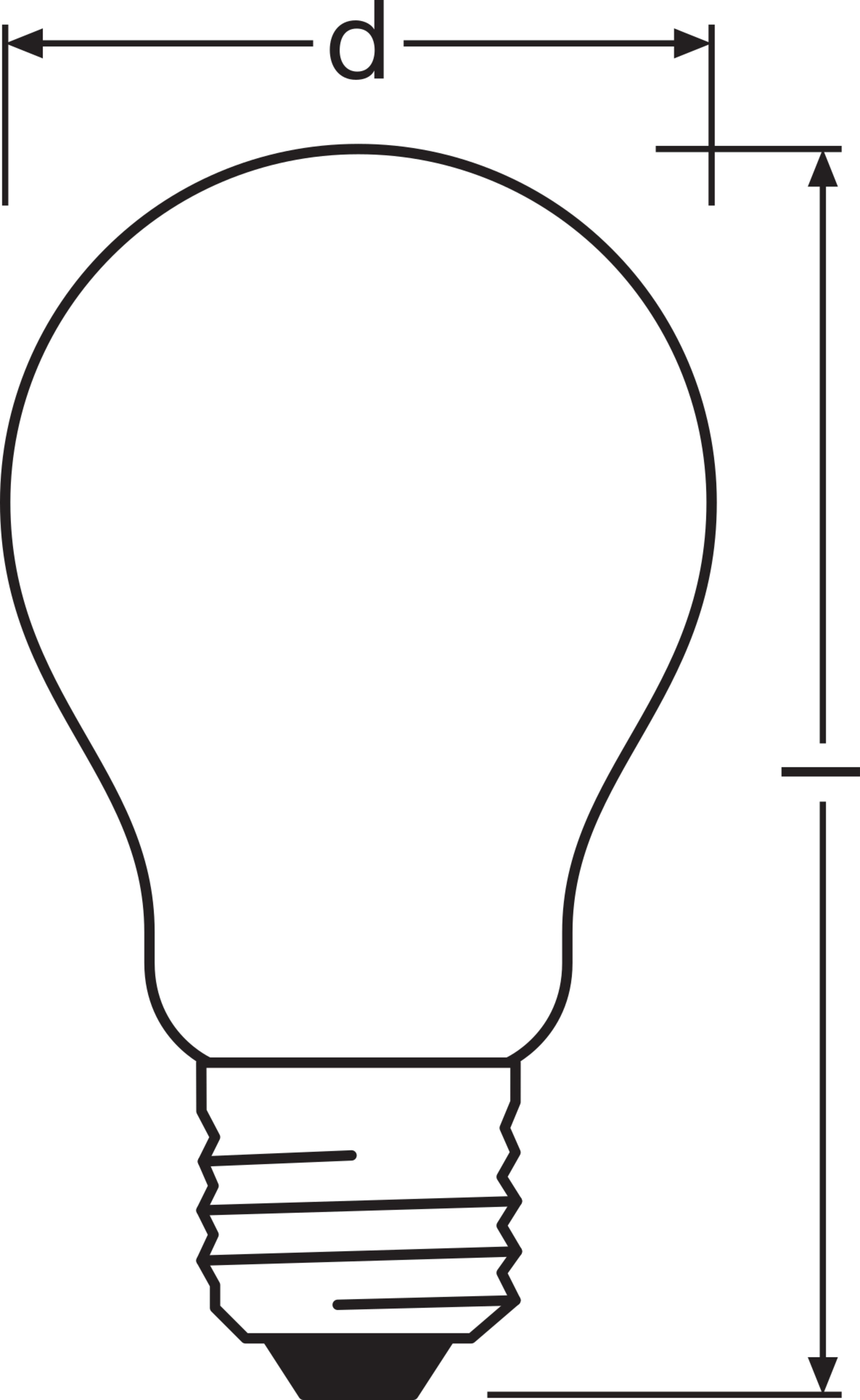 LEDVANCE - Lampadina LED, 7.2W, 927K, E27, Dimmerabile, CRI97
