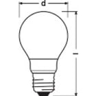 LEDVANCE - Lampadina Smart WiFi Filament Dimmerabile 7,5W, 2700K, E27