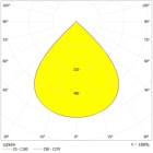 LEDVANCE - Pannello Luminoso LED 1200x600, 27.5W, 840, U16, Nero - Alfanum.