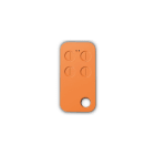LEF LIGHTING - RADIOCOMANDO PORTATILE 4CH FUNZIONE COPIA COLORE ARANCIO