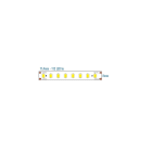 LEF LIGHTING - STRIP LED 2835 24V 10W 2700°K 1000LM IP20