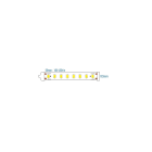 LEF LIGHTING - STRIP LED 2835 24V 14,4W 4000°K 1590LM IP65 A41A2416CA40