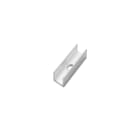LEF LIGHTING - STAFFA DI FISSAGGIO IN ALLUMINIO PER STRIP NEON TIPO F