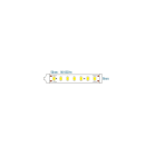 LEF LIGHTING - STRIP LED 2835 HIGH EFFICIENCY 24V 9,6W 2700°K 1130LM IP65 A41H24140A27