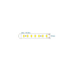 LEF LIGHTING - STRIP LED 2835 HIGH EFFICIENCY 24V 9,6W 3000°K 1110LM IP68