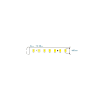 LEF LIGHTING - STRIP LED 2835 HIGH EFFICIENCY 24V 9,6W 4000°K 1240LM IP68
