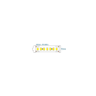 LEF LIGHTING - STRIP LED 2835 HIGH EFFICIENCY 24V 14,4W 2700°K 1600LM IP68