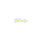 LEF LIGHTING - STRIP LED 2835 HIGH EFFICIENCY 24V 14,4W 3000°K 1660LM IP68