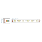 LEF LIGHTING - STRIP LED 3527 24V 19.2W RGBW 1040LM IP20