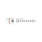 LEF LIGHTING - STRIP LED 3535 24V 19.2W RGB 1105LM IP20