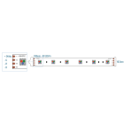 LEF LIGHTING - STRIP LED 5050 24V 14.4W RGB 600LM IP65 Indoor