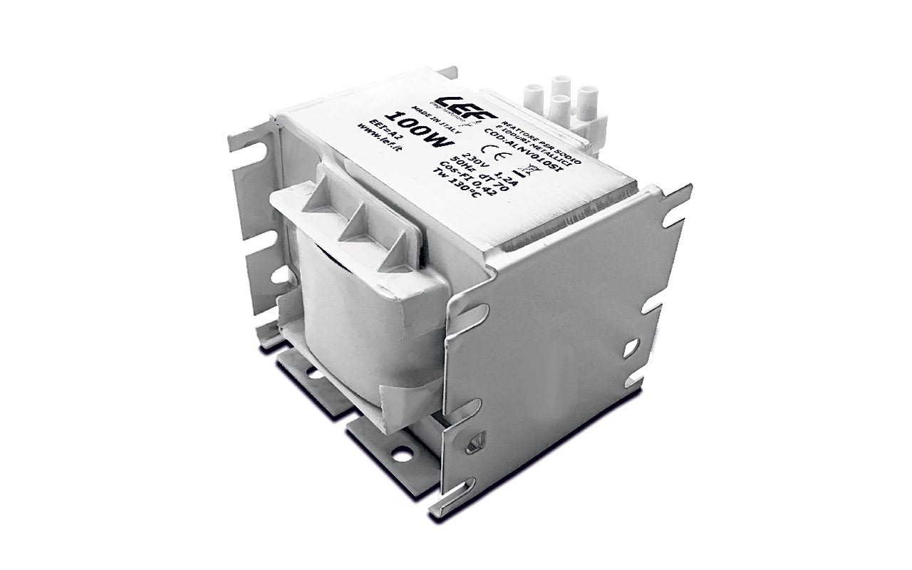 LEF LIGHTING - REATTORE ELETTROMECC. PER LAMPADE A SCARICA VAPORI MERCURIO (Q) 50W 0,60A ALNV005M