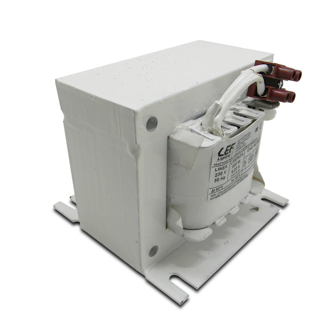 LEF LIGHTING - REATTORE ELETTROMECCANICO PER LAMPADE A SCARICA IODURI METALLICI 2000W 10,3A - ALRE200SI