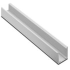 LEF LIGHTING - PROFILO ALLUMINIO PER STRIP LED NEON TIPO L LUNGHEZZA 1MT