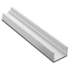 LEF LIGHTING - PROFILO ALLUMINIO PER STRIP LED NEON TIPO F LUNGHEZZA 1MT