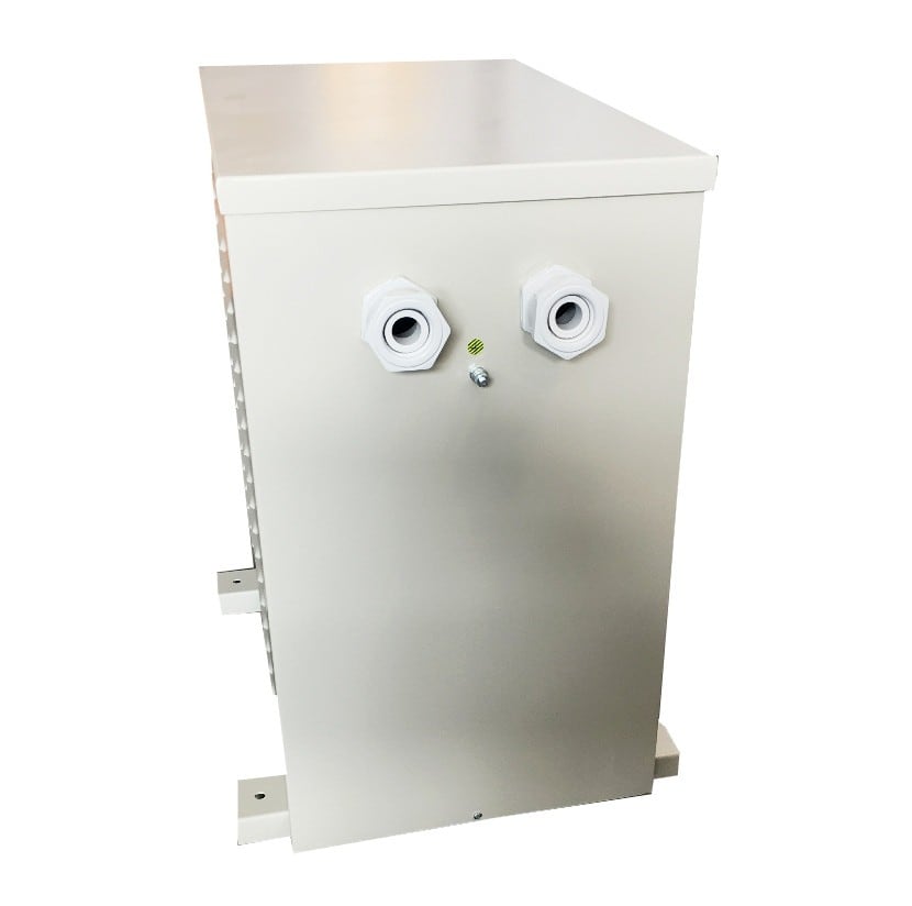LEF LIGHTING - CASSETTA METALLICA C80 T IP21 RAL7035 PER CONTENIMENTO TRASFORMATORI