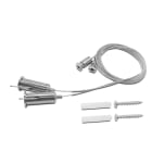 LEF LIGHTING - KIT SOSPENSIONE per profilo AS01
