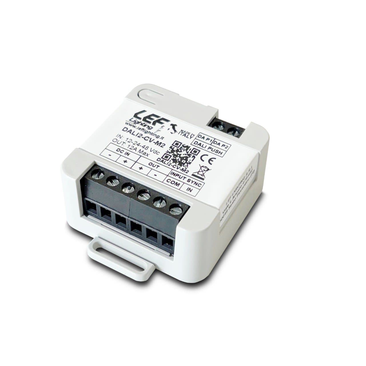 LEF LIGHTING - INTERFACCIA DI DIMMERAZIONE PER LED IN TENSIONE COSTANTE 12-24-48Vdc 12A IP20