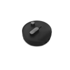 LEF LIGHTING - DIMMER INDIPENDENTE DA PAVIMENTO PER LAMPADE AD INCANDESCENZA E ALOGENE NERO