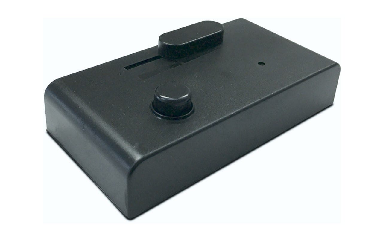 LEF LIGHTING - DIMMER INDIPENDENTE DA PAVIMENTO PER LAMPADE AD INCANDESCENZA E ALOGENE NERO