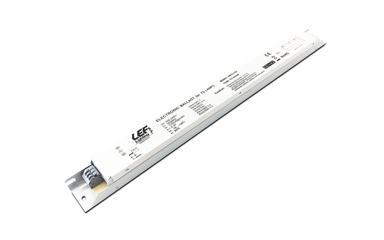 LEF LIGHTING - ALIMENTATORE ELETTRONICO PER LAMPADE FLUORESCENTI 1X24W T5 (G5)