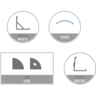 LEF LIGHTING - KIT 2M AP04 + OP03 + TAPPI + STAFFE