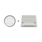 LEF LIGHTING - KIT RGBW RADIO 12-24VDC 5A DESIGN COMPOSTO DA: 1 x HB80-1C + 1 x PLANO-V5/RGBW