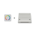 LEF LIGHTING - KIT RGBW RADIO 12-24VDC 5A EASY TOUCH COMPOSTO DA: 1 x PLANO-V5-RGBW + 1 x TOUC
