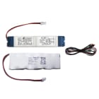 LEF LIGHTING - KIT di EMERGENZA per LED 230Vac 7-20W Autonomia 1-2 ore Batterie a pacchetto